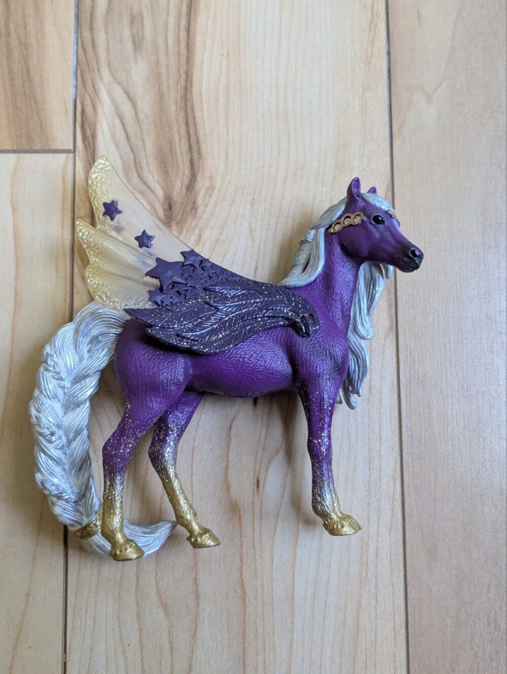 Schleich Pegasus mare winged Horse Figurine - Kids Action Figure